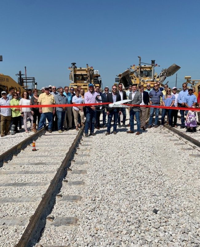 Clayton Reaser CNR Ops Ribbon Cutting